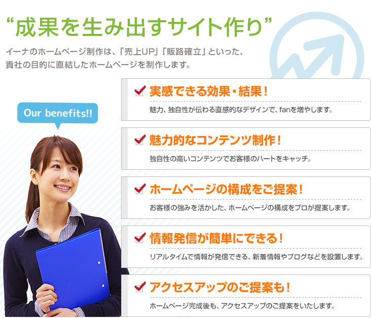 成果を生み出すサイト作り